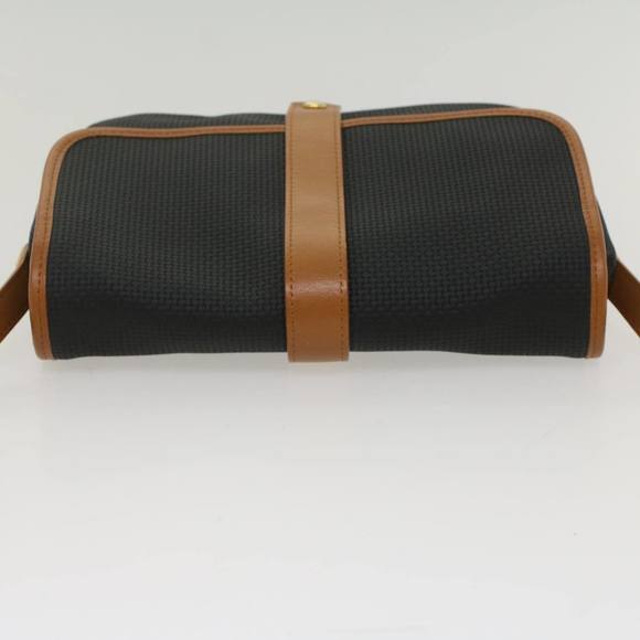 SAINT LAURENT Shoulder Bag PVC Leather Black Auth am4843 - Picture 6 of 16